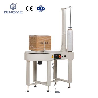 China DBC800 Semi-automatic Food Stretch Wrapping Film Machine for sale