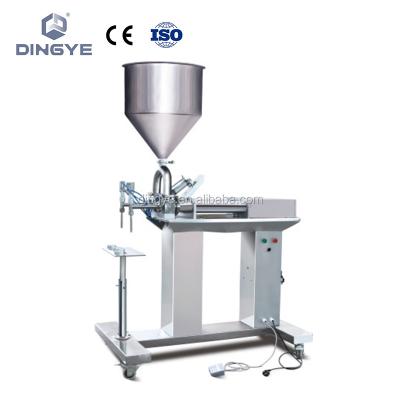 China GCG-BL/2 Semi-automatic Dough Double Head Paste Filling Machine for Cream, Ointment, Paste, Jam for sale