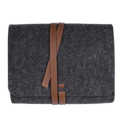 China Viable Factory Wholesale Custom Storage Bag Felt Fabric Girl Cosmetic Storage Bag for sale