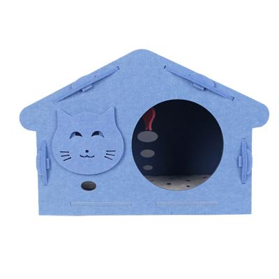 China Printing Breathable Professional Production Cat Litter House Animal Rest Bedroom for sale