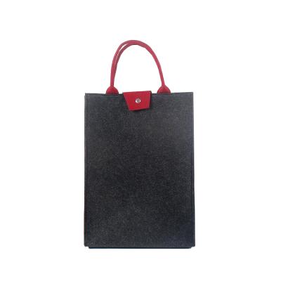 China Dark Gray Felt Laptop Bag Fashion Sale Low Price Business Laptop Bags Sleeve Pouch for sale