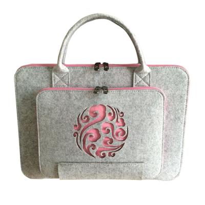 China Customizable Environmental Protection/Fashion/Hot Sales Eco-Friendly/Durable Environmentally Friendly Felt Laptop Bag for sale