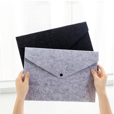 China Environmental Protection / Fashion / China Supplier Eco - Friendly / Durable Sizes Wholesale Leisure Business Bag Various Felt Document Bag for sale