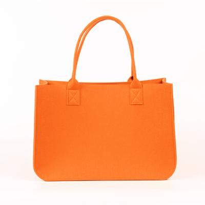 China Factory Direct Sale Eco-friendly Felt Handbag Fashion Women Casual Tote Bag for sale