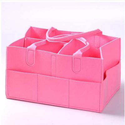 China Environmental Protection / Fashion / Eco - Friendly Best Storage Customizable Casual Bag Handbag Collapsible Felt Bag for sale