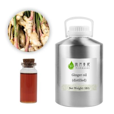 China Vishmanni CAS 8007 08 7 Herbal Essential Oils Ginger Oil For Massage Distilled for sale