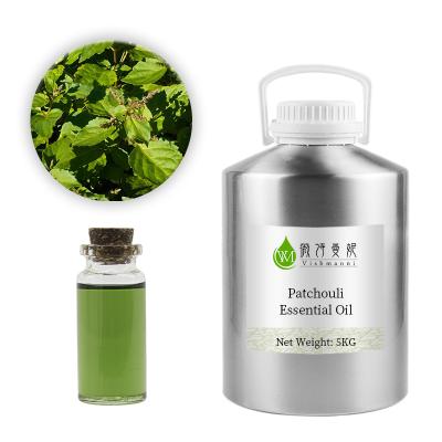 China MSDS Patchouli 100 Pure Essential Oil 5KG Bulk Dispel Cold And Relieve Pain for sale