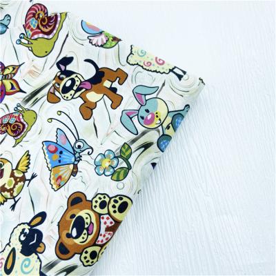 China Good Quality Custom 100%cotton Cartoon Poplin Tear-resistant Fabric For Garment for sale