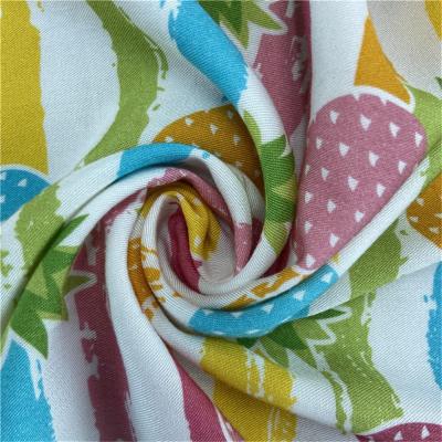 China Blackout Wholesale Rayon Fabric High Quality Printed 100% Rayon Fabric For Dress And Garment for sale