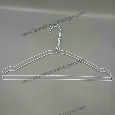 China 16inch Good Quality Clothes Wire Hanger For Dry Cleaner Te koop