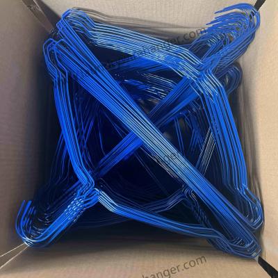 China 16inch Disposable Wire Suit Hanger For Laundromat Te koop