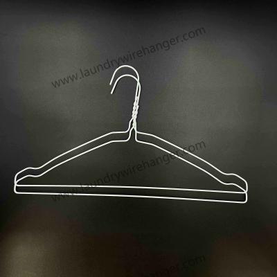 China 18inch Notched Dry Cleaner Hanger For Dry Cleaning Shop zu verkaufen