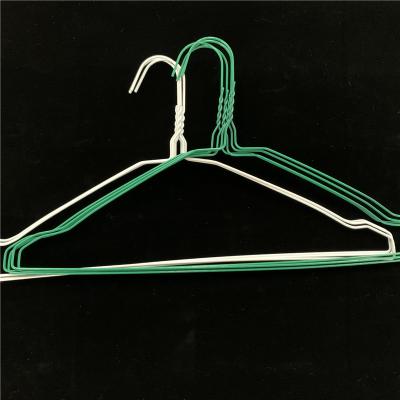 China Lightweight Clothes Steel Hanger , 16 Inch Shirt / Suit Cloth Drying Hanger for sale