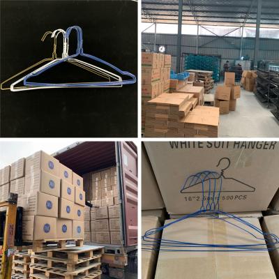 China LichtgewichtjasjeKleerhangers, Moderne Kleerhanger voor Wasserijopslag Te koop