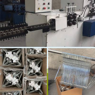 China 23 - 25 Pcs / Min Wire Coat Hanger Machine , Automated Cloth Hanger Machine for sale