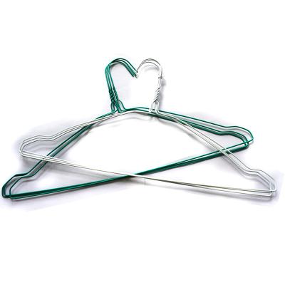 China Laundry Shop Coat 18 Inches Steel Wire Hangers for sale