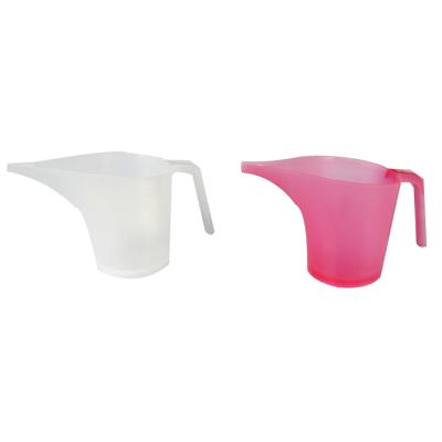 China Viable high quality plastic 1L measuring cup/pp measuring funnel jug/pitcher tools for sale