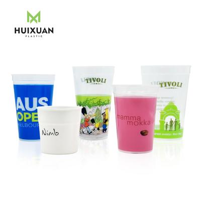 China Best Coffee Product Reusable Favorite Cups Plastic Stocked Hot Cold Drink Cup for sale