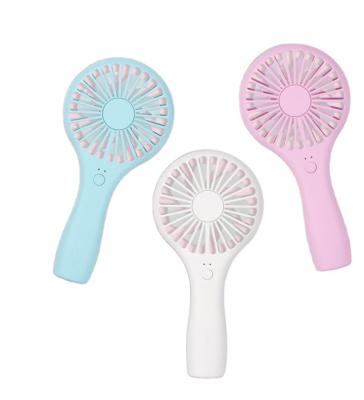 China 2022 Summer Best Low Noise Choice For ABS Multi Color Low Noise Mute Wick Mini Lollipop USB Rechargeable Handheld Practical Portable Fan for sale