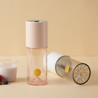 China 2022 400ML 1400mAh Car Touchpad Blender 2022 400ML 1400mAh Refillable Mini Smoothie Portatil Licuadora Low Noise Portable Juicer Blender for sale