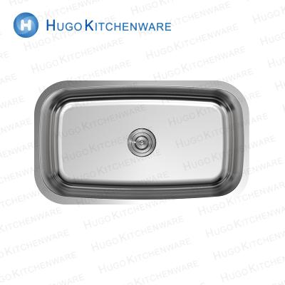 China Without Faucet Good Quality Stainless Steel Kitchen Sink Handmade 304 Stainless Steel Kitchen Sink for sale