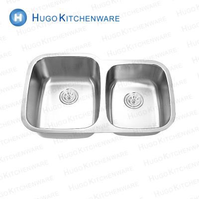 China Without Faucet S 304 Stainless Steel Handmade Hidden Sink Customize Granite Sink for sale