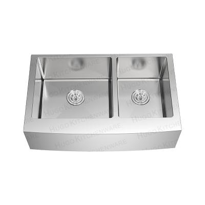 China Without SUS304 Stainless Steel High Quality Durable Kitchen Faucet And Sink Hot Sale SOIL Polished Apron Sinks for sale