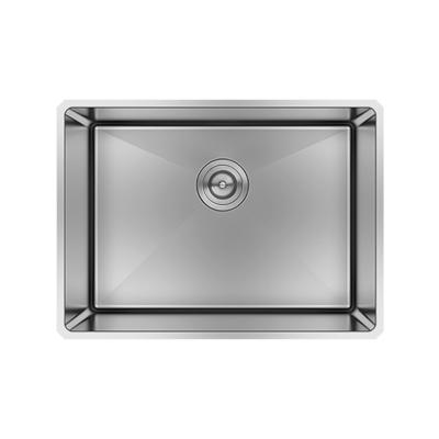 China Without Faucet Modern Kitchen 18/16 Gauge Large 304 Stainless Steel Farmhouse Sinks With Rim for sale