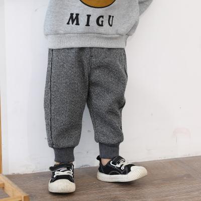 China Hip Hop Casual Winter Pants Kids Wholesale Loose Cargo Pants Jogger Track Pants Designs Velvet Thicken Warm Jogging Sweatpants for sale