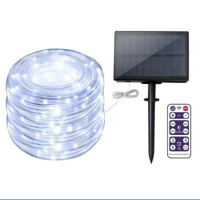 China Waterproof IP65 Garden Outside Lantern LED Strip Light Solar Powered Outdoor String Lights Garden Decoration String Lights for sale