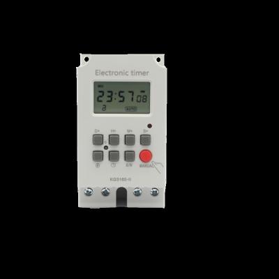 China KG316S-2 Digital Weekly Programmable Timer Switch with Large LCD Screen 25A for sale