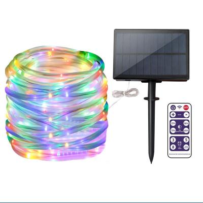 China Garden Strip Lights Solar Powered Waterproof Led Strip Light Outdoor Led Solar Strip Lights for sale