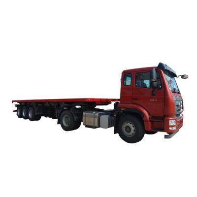 China Truck Trailer Chinese Goods Low Bed Semi Truck Gyro Trailer for sale