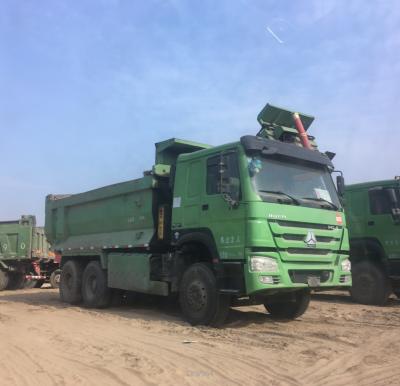 China Hot sale in Nigeria used cheap price 8500X2496X3450 high horsepower 6x4 sinotruck howo dump truck for sale