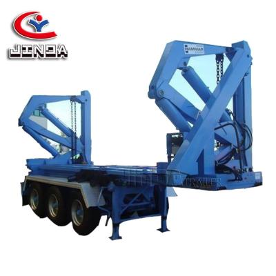 China China factory direct sale 20/40FT container side lifter semi truck trailer China factory direct sale 3 axles container side loader trailer for sale for sale