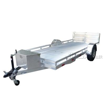 China Truck trailer brand 8X5 10X6 new 900MM galvanized box trailer/car trailer for sale for sale