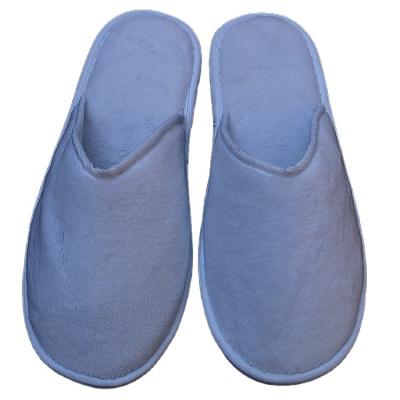 China Eco-Friendly Biodegradable Hotel Slippers Manufacturer Coral Fleece Cotton Travel Airline Hospital Spa Hotel Hotel Slippers Factory for sale