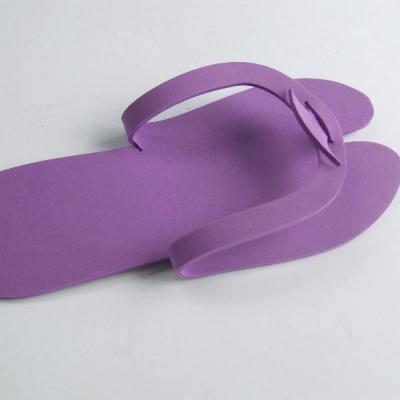 China Cheap Disposable Narrow Toe Hotel Slipper Eva Flip Flops For Spa for sale