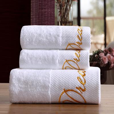 China Five Star Hotel Cotton Bath Towel 150X80cm Weight 800g Weight 800g Super Absorbent Luxury Compressed Five Star China High Quality for sale