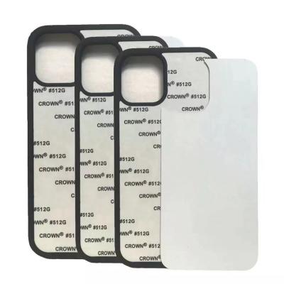 China Anti-fall For Apple Samsung White Phone Case Shell Diy Phone Cases 2D Sublimation Soft Heat Transfer Material for sale