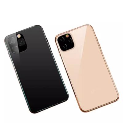 China Anti-drop Suitable For Apple 11Pro Max Phone Electroplating Case For iPhone11/11PRO TPU Transparent Cover Device for sale