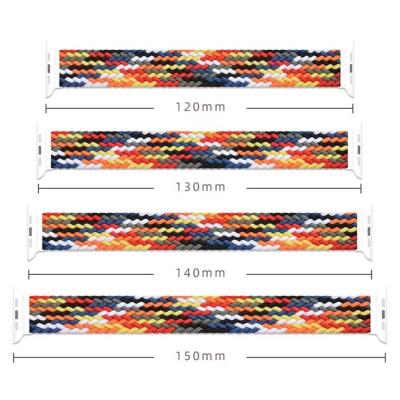 China Single Elastic Strap Loop Solo Strap For Iwatch Series 6 Watch Band 5 4 3 Nylon Braided Strap For Apple Watch for sale