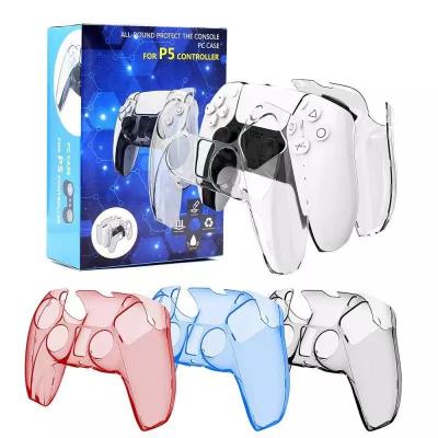 China Anti-drop/Ultra Thin Waterproof Transparent Cover Game Controller Protector Shell Cover Case for PlayStation 5 for sale