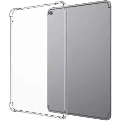 China Anti-drop For New iPad 7 8 10.2 9.7 2018 2020 5 6 air 10.9 2 3 4 Transparent Case TPU Silicon Cover For iPad pro 10.5