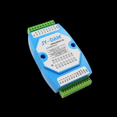 China / DAM1600AI Analog Collector RS232/isolated RS485 Communication 0-10V/4-20mA Voltage and Current Input Module for sale