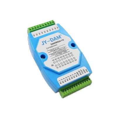 China / DAM0800AI-YD 8 Channels 0-10V/4-20MA Analog Quantity Acquisition Input Module MODBUS Protocol PLC Communication for sale