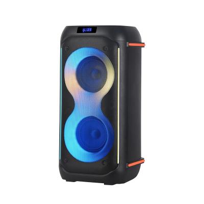 China Factory Hot Selling LED Flashing NDR Light 6.5 Inch Portable Rechargeable Karaoke Party Speaker With Moving RGB Light Speaker for sale