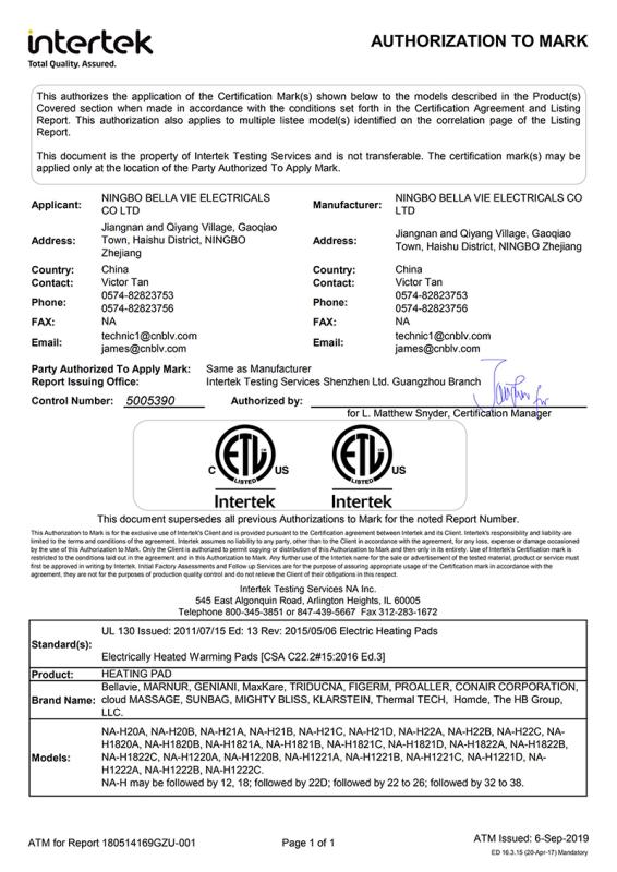 ETL - Xian Bellavie And Sunbright Group Co., Ltd.