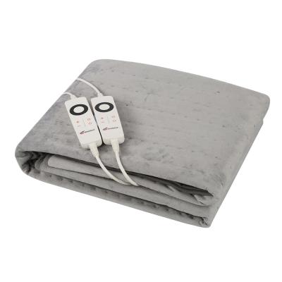 China Household 3 Timer 220V Heating Arrangements 140*160cm Bed Warmer Heated Double Blankets For Winter for sale