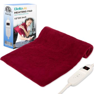 China Due to Baby Use Detachable Controller 110V Heat Therapy Full Body Pain Relief Safe Heating Pad for sale